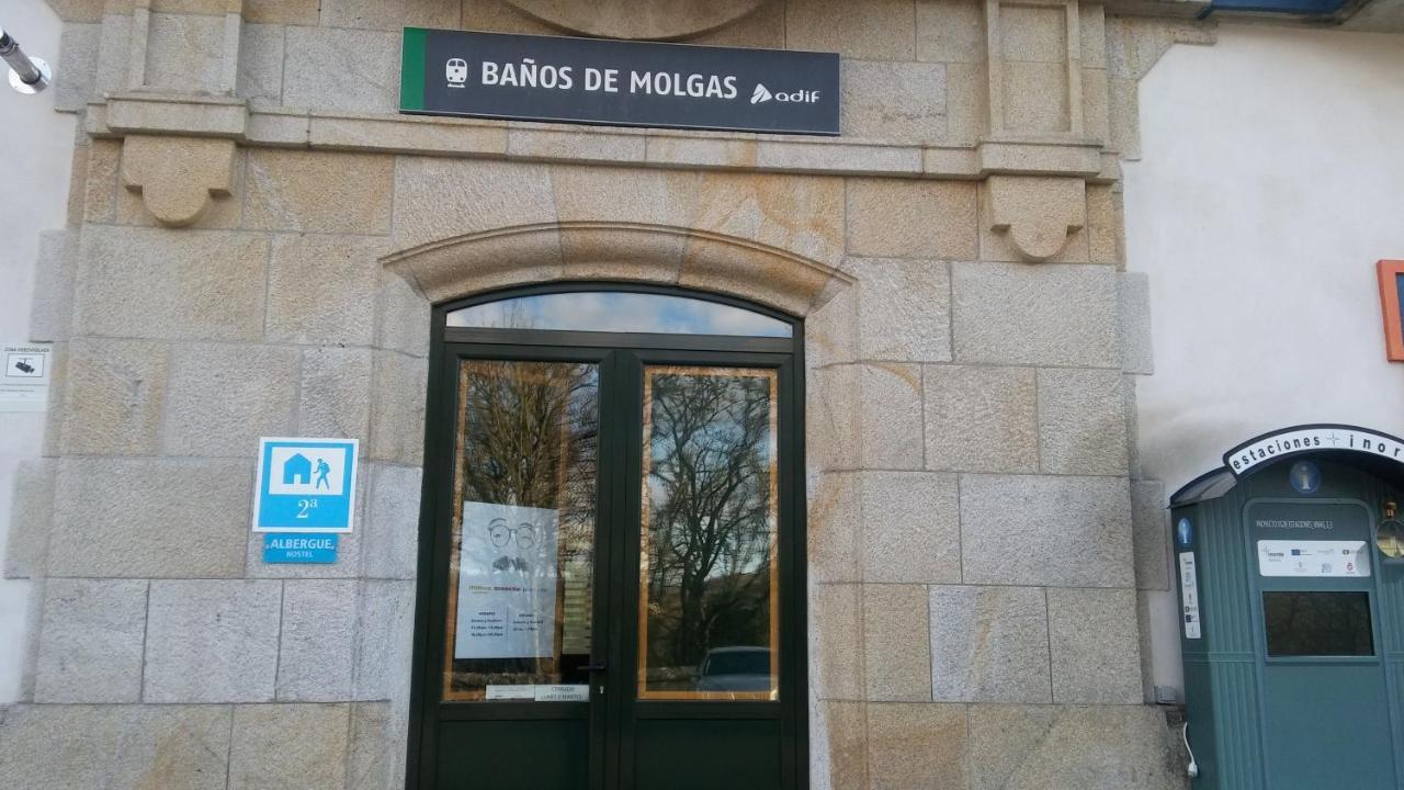 Albergue Estaciones Vivas Baños de Molgas Kültér fotó